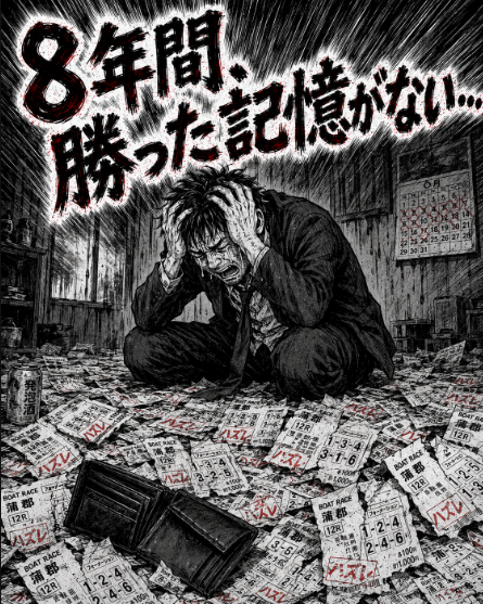 8年間、勝った記憶がない…